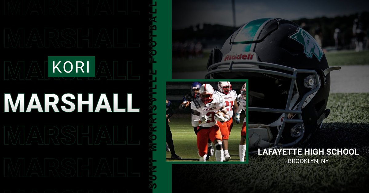 MvilleMustangFB's tweet photo. From Brooklyn to #TheVille🐎

LB Kori Marshall
🏫Lafayette High School
📍 Brooklyn, NY

#TheVille🐎
#StangGang https://t.co/oyZMKNUqw6
