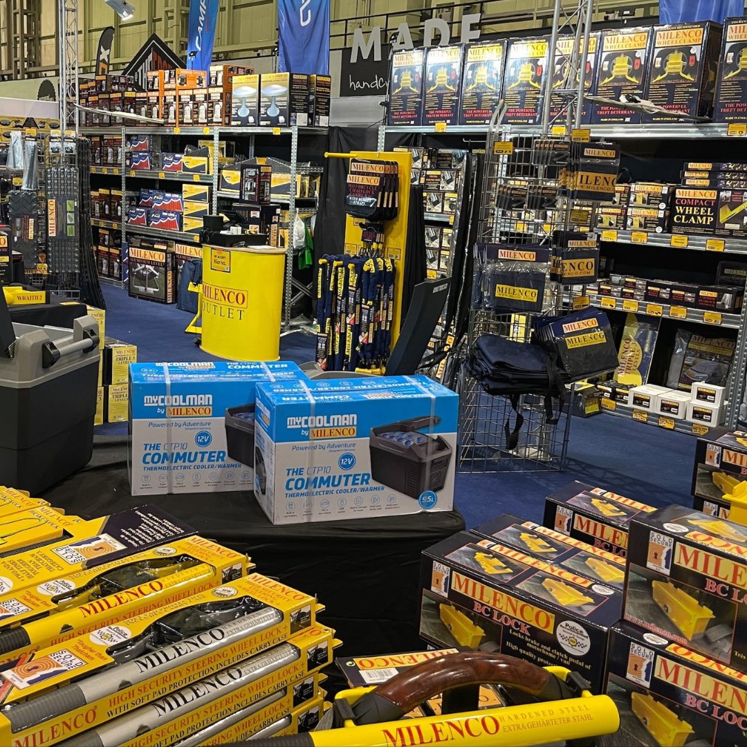 MilencoOutlet's tweet photo. Thank you to everyone who stopped by and visited us at the Caravan, Camping &amp; Motorhome Show 2023!

Be sure to tag us in any photos of your new security, safety and other accessories in use! 📸 https://t.co/4kBIn442cq