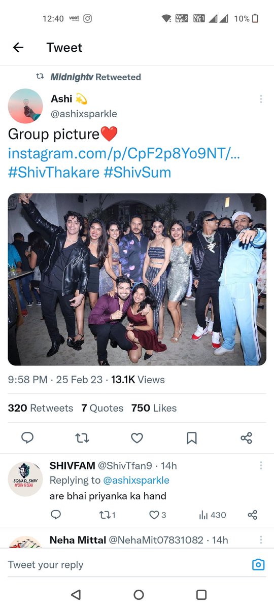s_nehareal's tweet photo. @nima21193 True well wishers of priyanka will tell her to stay away from chhapris bcoz twitter insta filled with trolling of Ankit BUT Ankit ne se directly biggboss kisi ka kuch nahi bigada. kisi se fight nahi thi uski personally. HE supported only Priyanka selfless. Period. https://t.co/TQZQUrLera