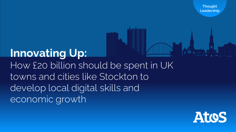 Atos's tweet photo. In our latest article, @KulveerRanger discusses harnessing the power of #innovation to deliver tangible benefits for UK communities.

➡️ https://t.co/WSGb1IxQGM

#InnovatingUp #LevellingUp https://t.co/AbRqTqCQ8h