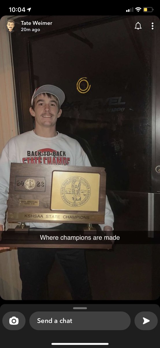 tporsch98's tweet image. Where champions from all over NWKS are made. #thereslevelstothis