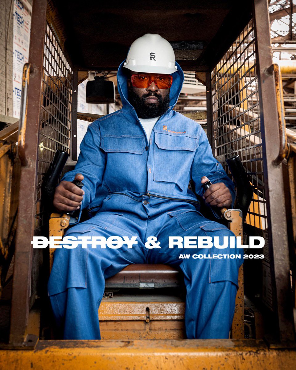 iMAKEclothes's tweet image. Destroy &amp;amp; Rebuild AW 2023 collection is inspired by the city and the working class. There is always a new development, construction and new ideas being built. This is my interpretation of workwear. 

Collection available on the site March 4th and the Showroom/Pop-up will follow.