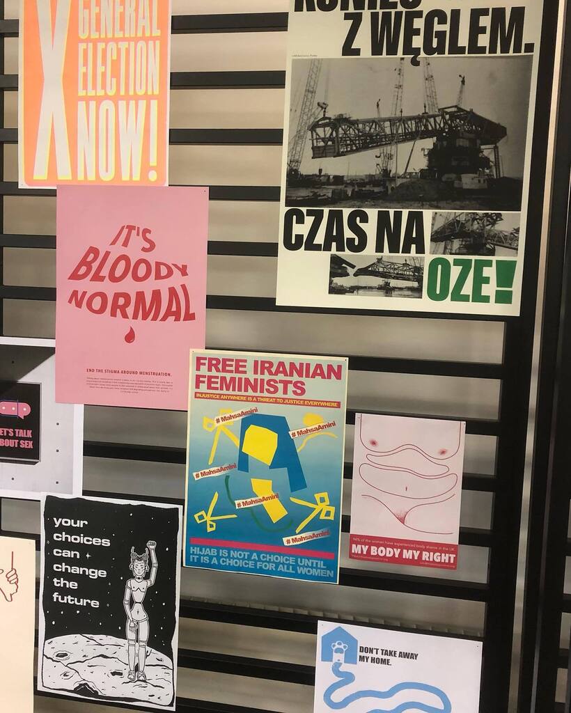 2nd Year BA GMD Advocate! Project posters, zines & badges now on display in @lcclondon Library. Big thanks to LCC Zine Collection & library staff for the inspiration @ual.amazines @uallibraries #zines #designactivism #socialpurpose