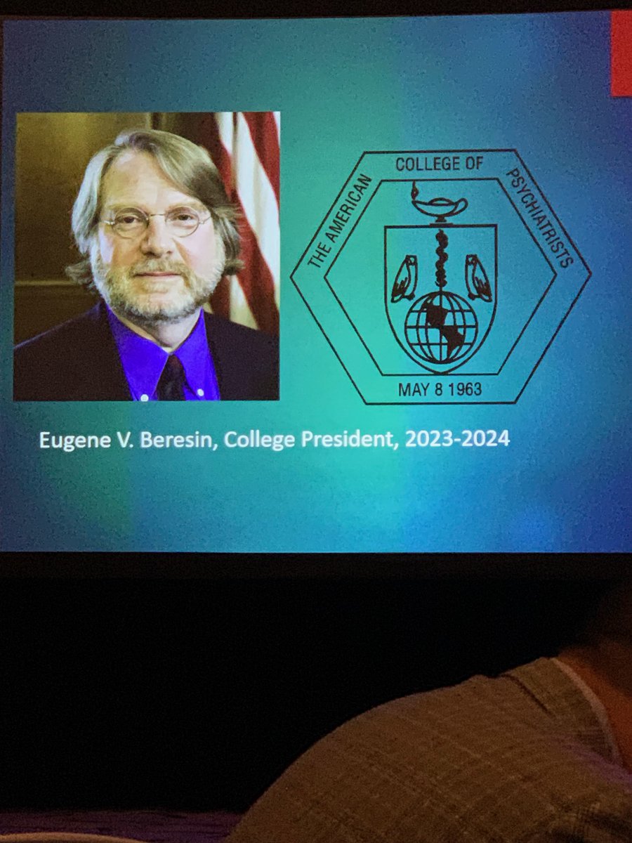 As incoming president of the American College of Psychiatrists, I want to focus on #mentalhealth #education, prevention and destigmatization. Together we can support our #youngpeople and their #Wellbeing @MGHClayCenter