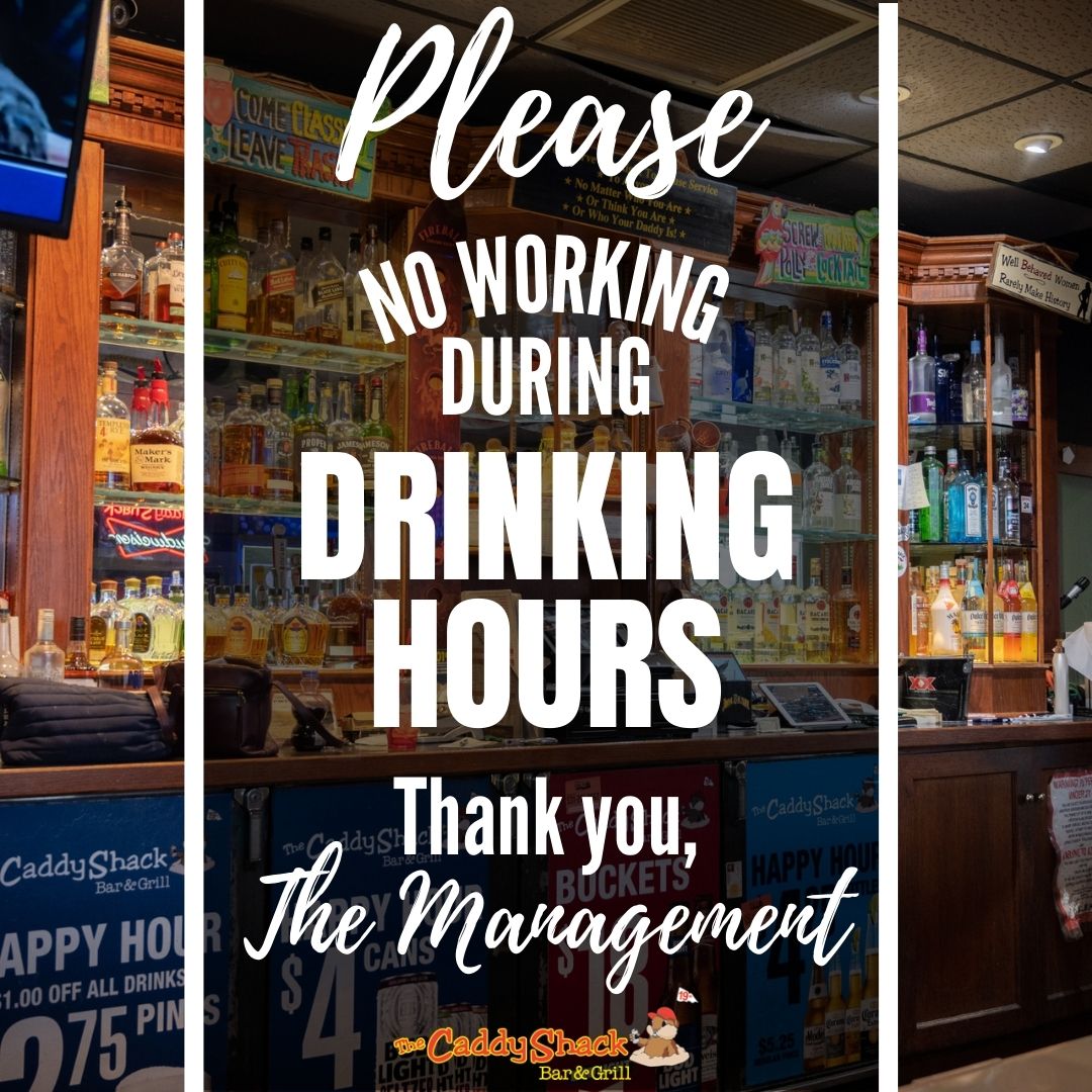 caddyshackOmaha's tweet photo. Just a little fun reminder to kick off your week! 
#omahabar #omahahappyhour #caddyshackomaha https://t.co/wYBiCLBgpt