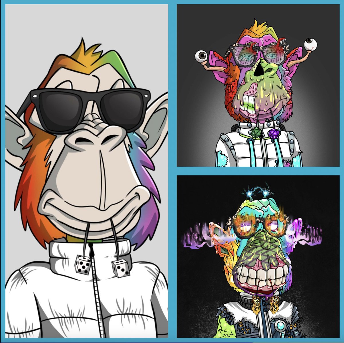 CswapDEX's tweet photo. 4/4 🧵
🚨 Partner #CNFTGiveaway 🚨

1 Winner: Complete 3 NFT set with OG/V1/V2 apes

Enter:
✅Follow @Ape_NationNFT &amp; @CSWAPDex
✅Join CSWAP Discord https://t.co/vgThbqv04r
✅Like, RT, tag 4 friends to stake in CSWP1

#CNFT #CardanoNFTs #CNFTs #NFT https://t.co/yPZoLyerEP