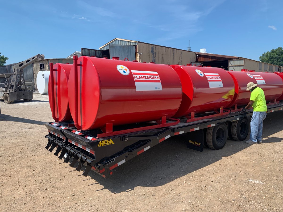 NewberryTanks's tweet photo. STI Flameshield® tanks are manufactured with a tight-wrap double-wall design. Standard features include 2-hour fire-tested performance and built-in secondary containment. https://t.co/TxnGexU9t7
#StrongAsSteel #Flameshield #NewThinking #OilandGas https://t.co/pMXYwLI0eO