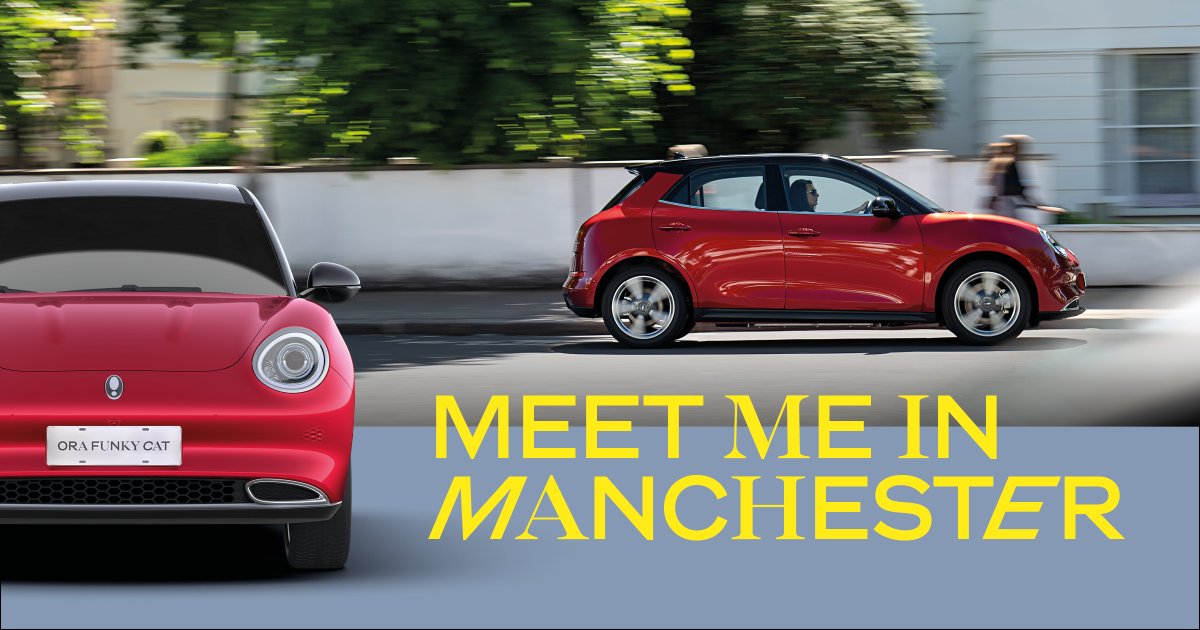 Meet us in Manchester and take the #ORAFunkyCat for a spin whilst shopping at the Trafford Centre. Get behind the wheel and fall in love. 

📆3rd - 5th March 
📌Trafford Centre, Manchester 

Beat the crowd and register your interest today👇
gwmora.co.uk/test-drive/