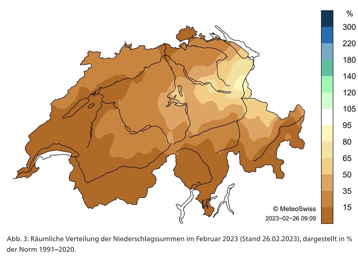 Einer der mildesten Winter seit Messbeginn, aussergewöhnlich trocken, und kaum Schnee.

Die Statistik des Schweizer Winters von der <a href="/meteoschweiz/">MeteoSchweiz</a> 

meteoschweiz.admin.ch/ueber-uns/mete…