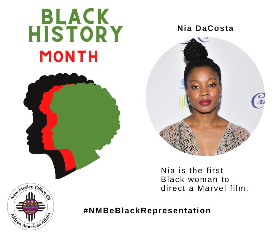 NM_OAAA's tweet photo. The New Mexico Office of African American Affairs will feature contributions from the African Diaspora throughout Black History Month.
We will highlight local contributions that have impacted the local community, and others will be national.

#NMBeBlackRepresentation
#nmoaaa https://t.co/RtFKTB3JWo