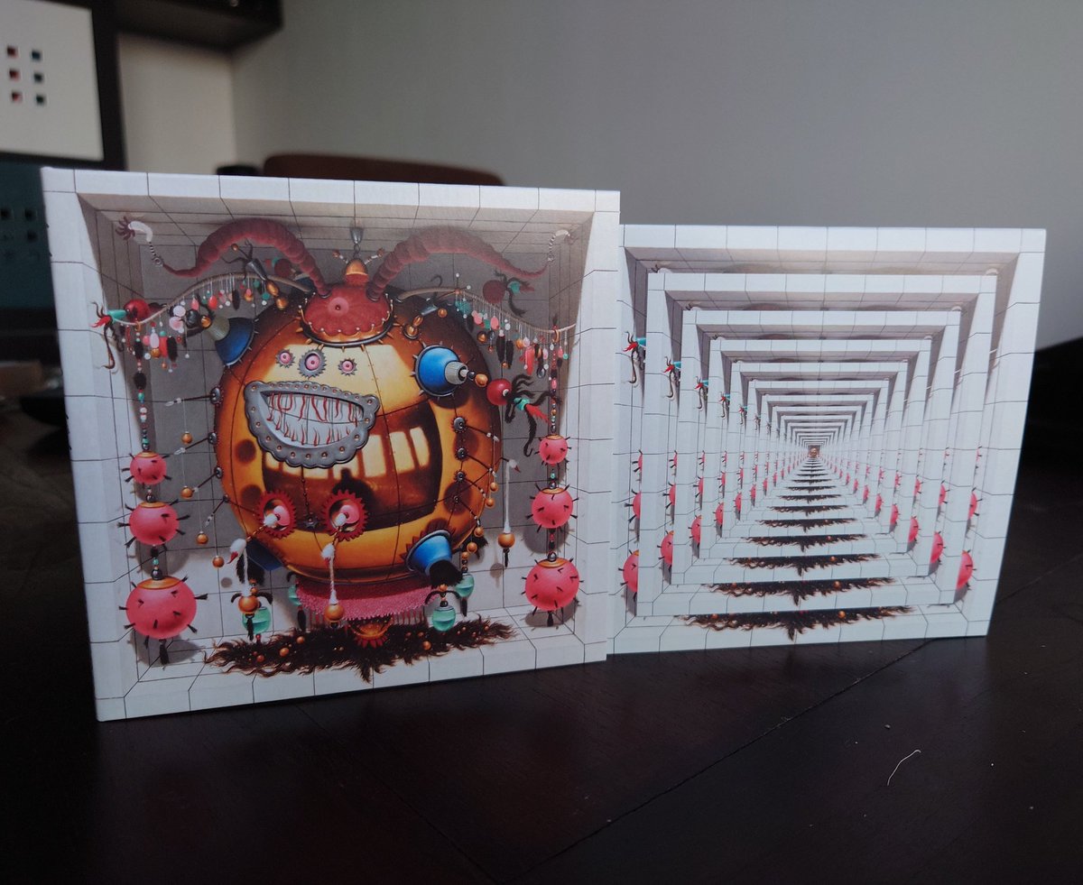 Gorkab's tweet photo. Réception du jour : @OrbitalBand #OpticalDelusion + Bonus CD https://t.co/QyFaTBbIas