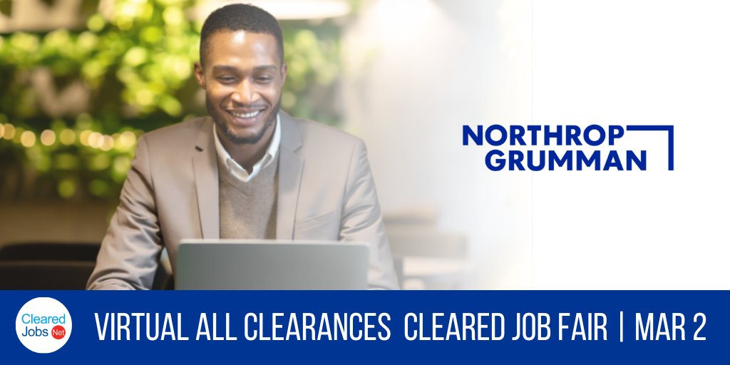 ClearedJobsNet's tweet image. Interview with @NG_Careers at the March 2 Nationwide Virtual #ClearedJobFair app.brazenconnect.com/events/wWd8d?u… #RadarEngineer #SystemsEngineers