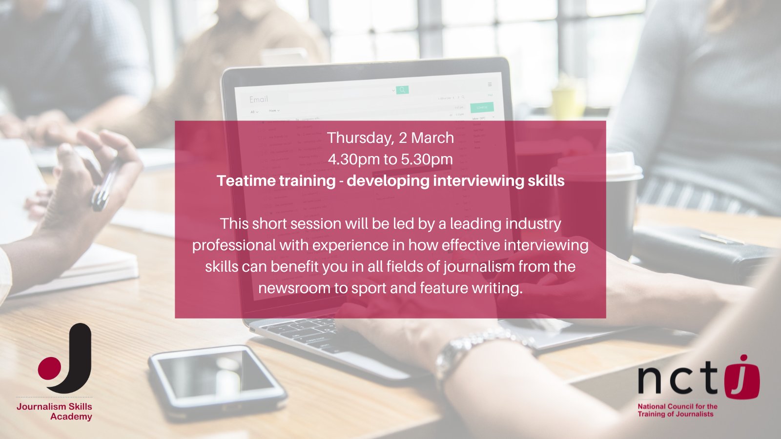 NCTJ (NCTJ_news) / Twitter