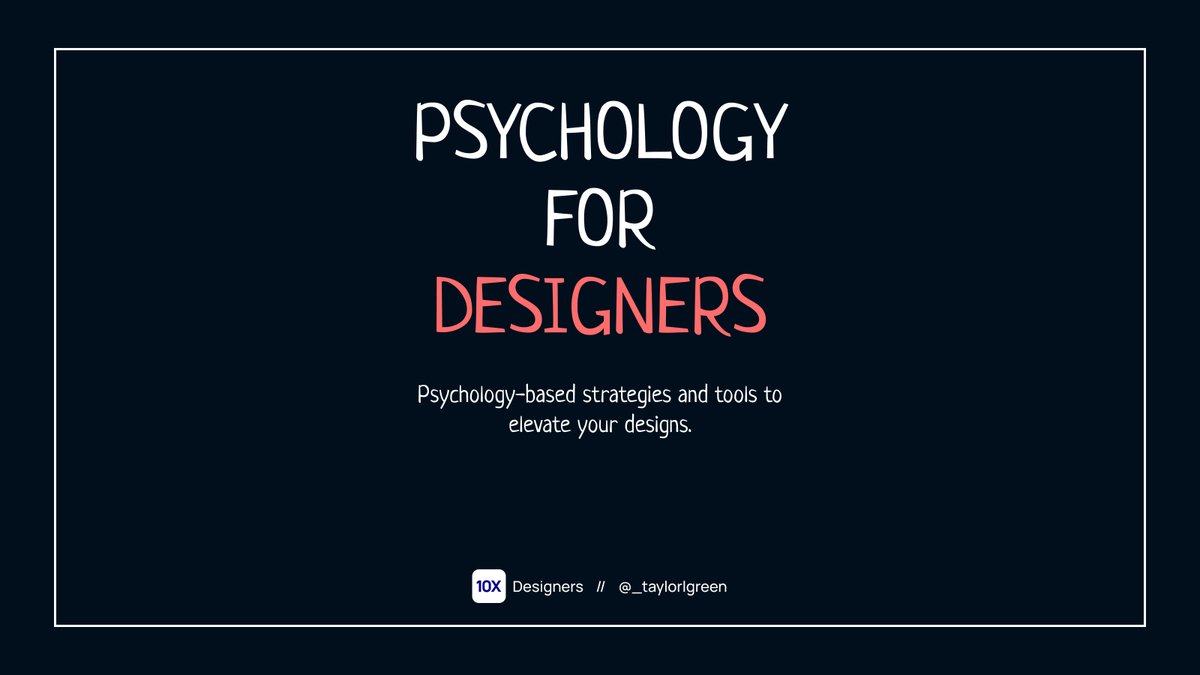 _taylorlgreen's tweet photo. Quick tip for organizing elements based on the science of perception

🧵↓ https://t.co/JiIwjiQxoC