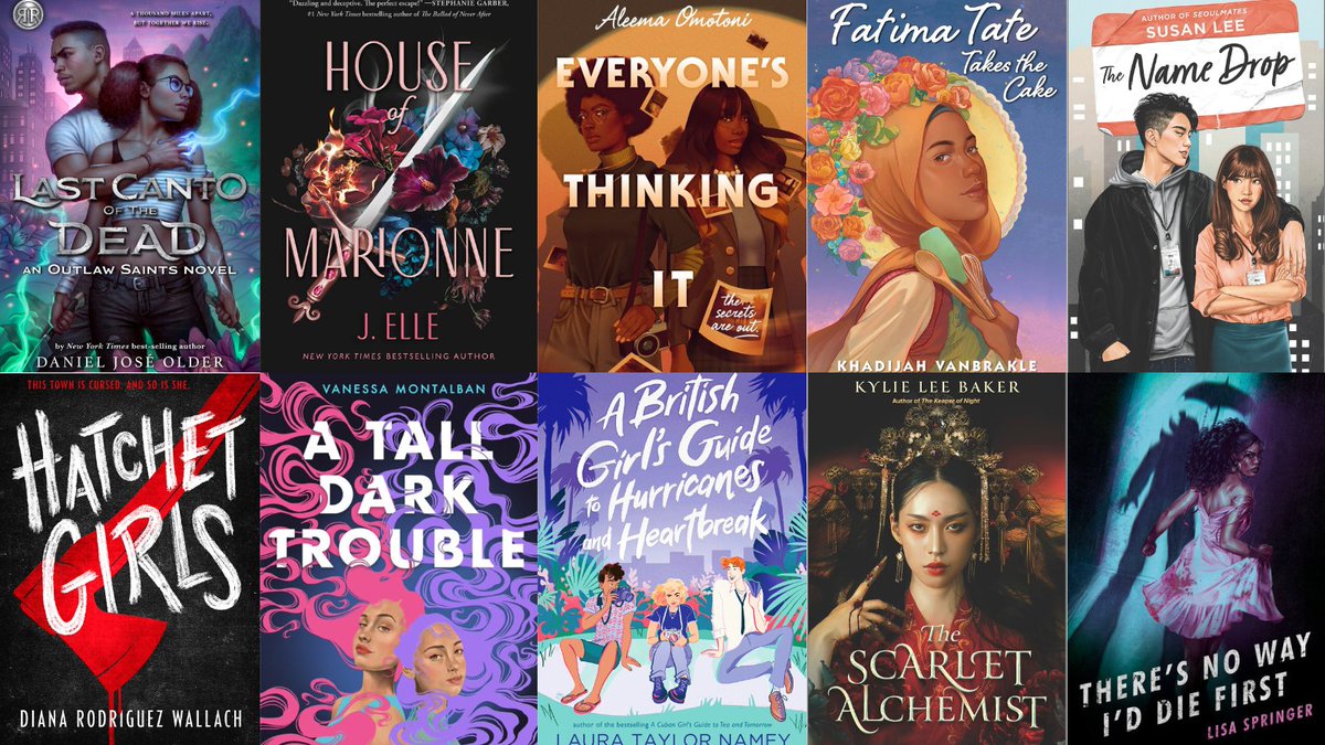 24hrYABookBlog's tweet photo. With 2023 finally here, January &amp; February were fantastic months for COVER REVEALS! Here's a wrap-up of 15+ books to celebrate  ― YA debuts, chilling horror, riveting contemporary &amp; immersive fantasy stories! 📚✨
https://t.co/y9lFTWAWdx https://t.co/MaGzag2DOD