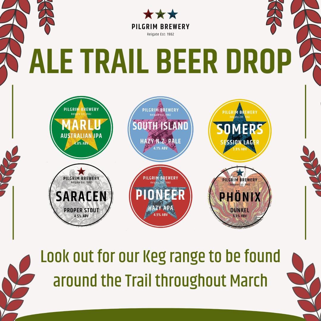 The casks are up and the keg lines are ready to go... 

With just a couple of days until The Ale Trail kicks off here's the line up of beers to be looking out for 🍻👣🚶🚶‍♀️🚶‍♂️🍻