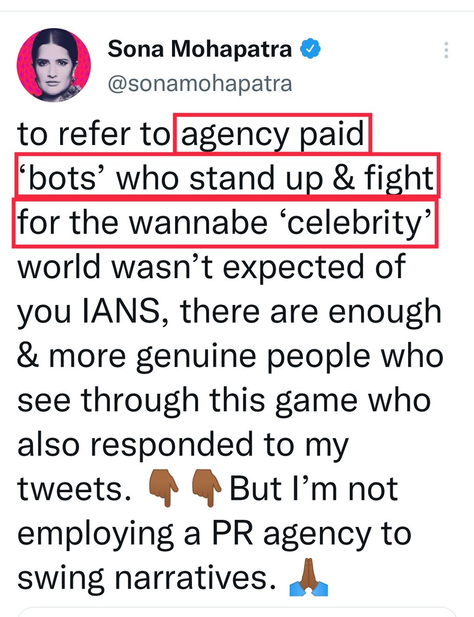 XnitXpose's tweet photo. .#SonaMohapatra spitting facts💯
#ShehnaazGill gives Farmhouse service, to get money &amp; roles.
Everyone knows abt her SM PR agency &amp; PAID supporter BOTS.
Her FAKE Twitter trends limp, since Elon removed bots.
Pervert FakeNaaz "supports" 🍑🍆pervert #SajidKhan in exchange for role. https://t.co/qkRlL8lK2J