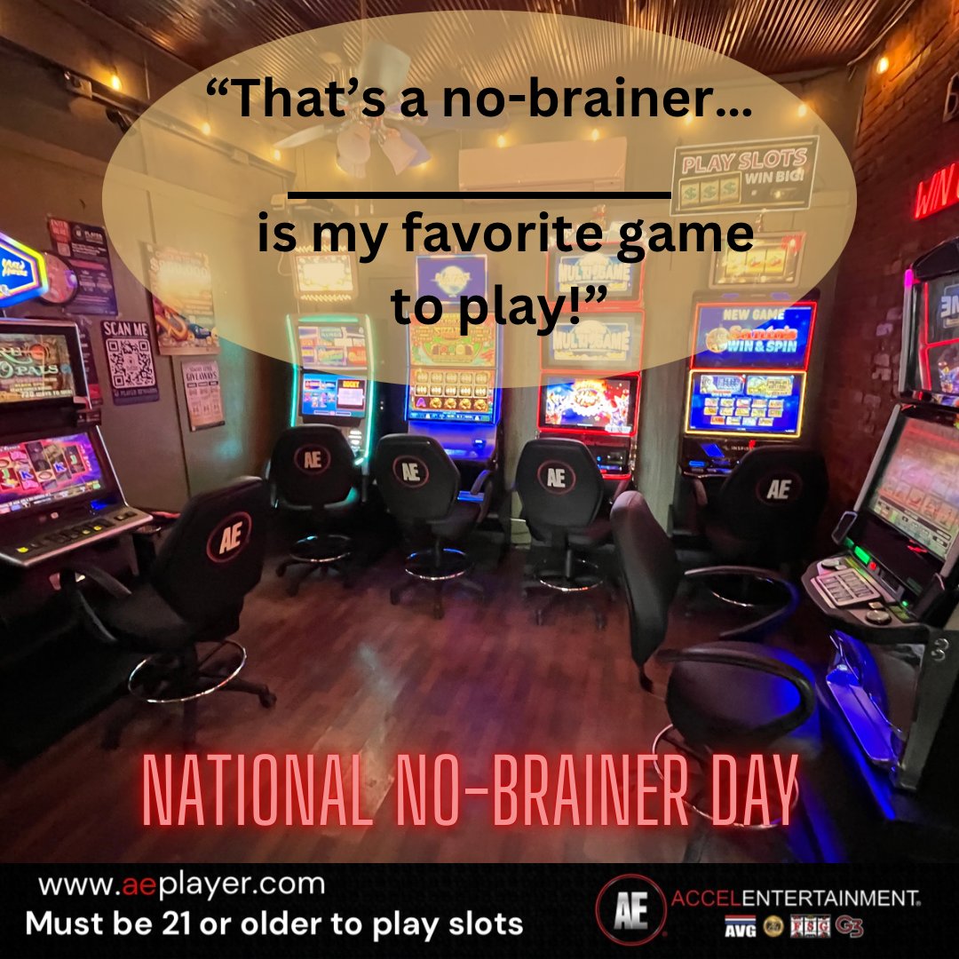 AccelEntertain's tweet photo. What’s your go-to game to play? #NationalNoBrainerDay https://t.co/0RJVV4QaRi
