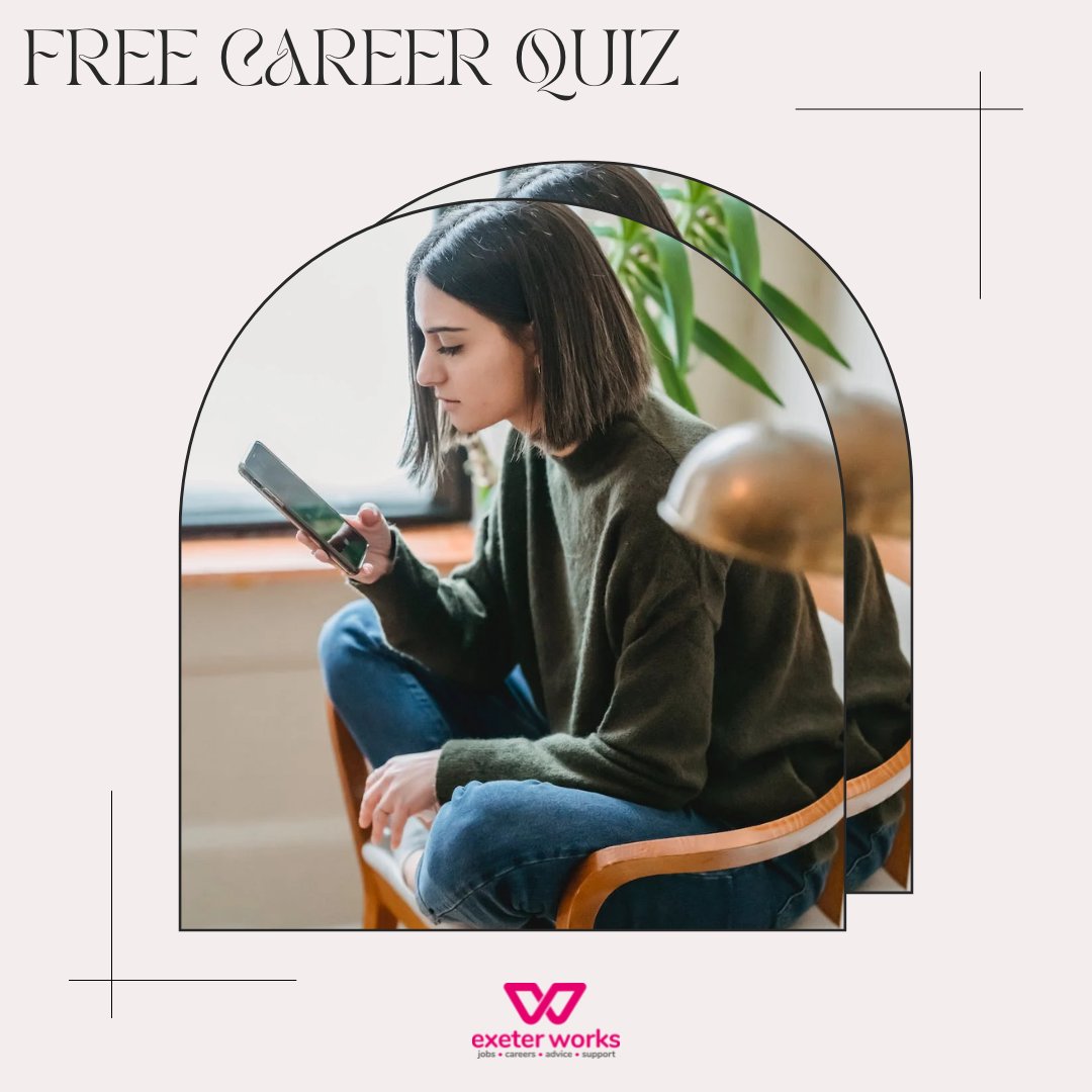 We love this quiz from Youth Employment. You could be a budding gardener, musical maestro and not even know it!

Try the fun quiz and see what you're suited to!

Quiz 🔗 youthemployment.org.uk/career-quiz/

#YouthHub #ExeterWorks #Career #Job #Devon #Exeter