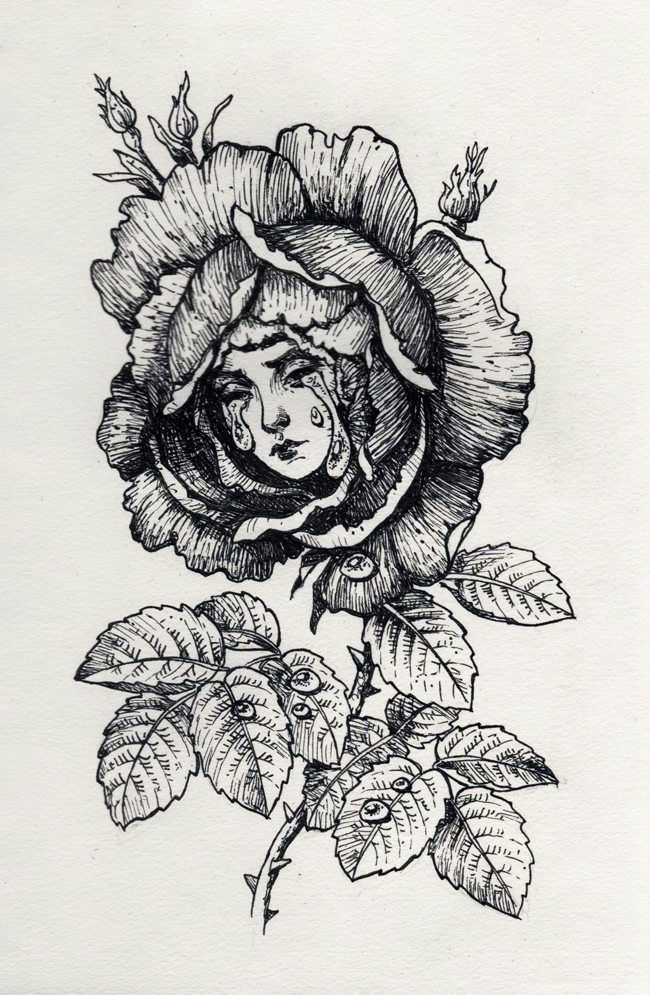 「Prints available of traditional pieces -」|Caroline✦のイラスト