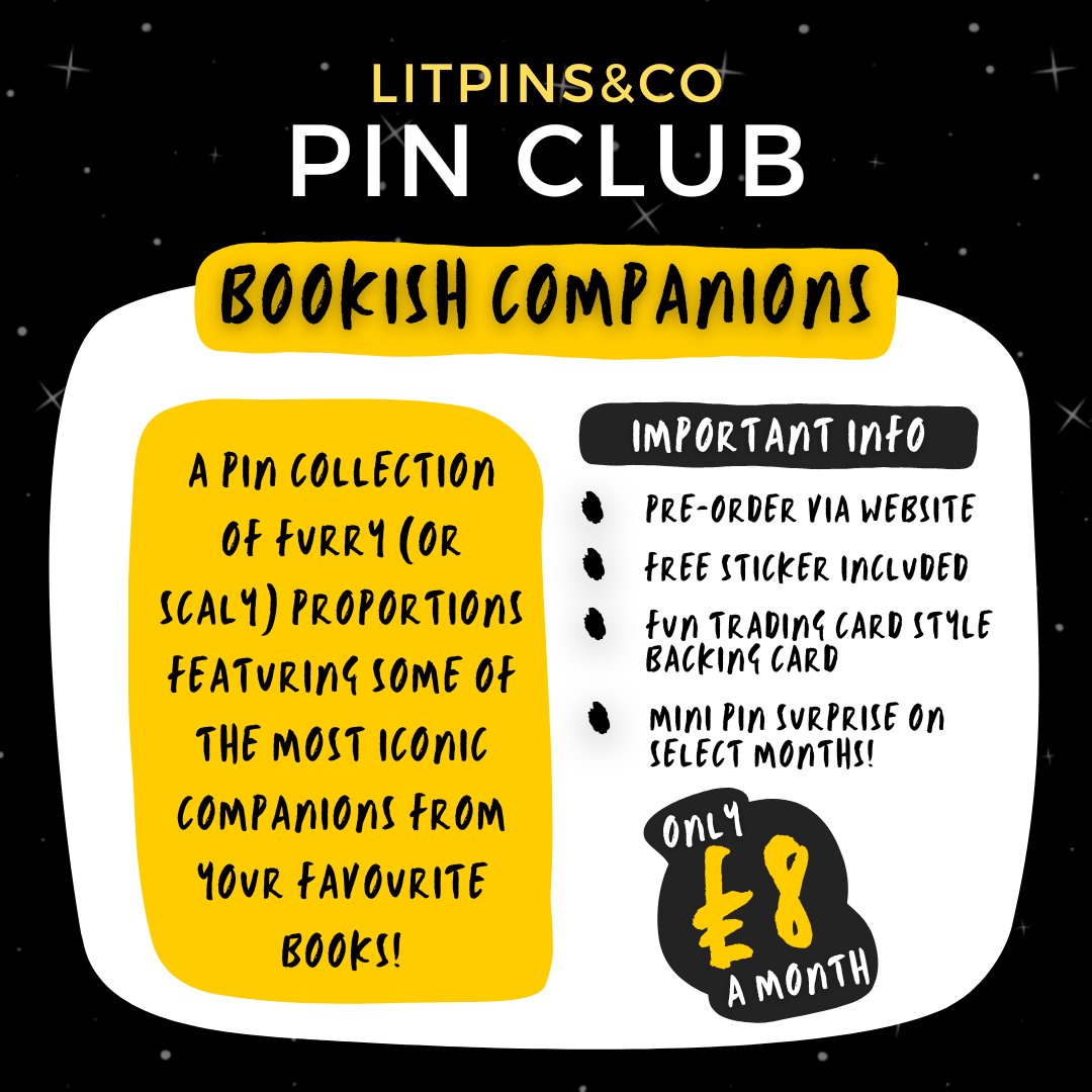 LitPinsandCo's tweet photo. 🖤 Last Chance! 🖤
We've only got a couple of days left for you to be able to get your hands on Sophocles pin club pin for February!
There are still a few left for you to grab, unlike the jelly beans that have all disappeared!
#LitPinsPinClub #LitPinsAndCo #Pinstagram #PinDe https://t.co/RgsVNQE810