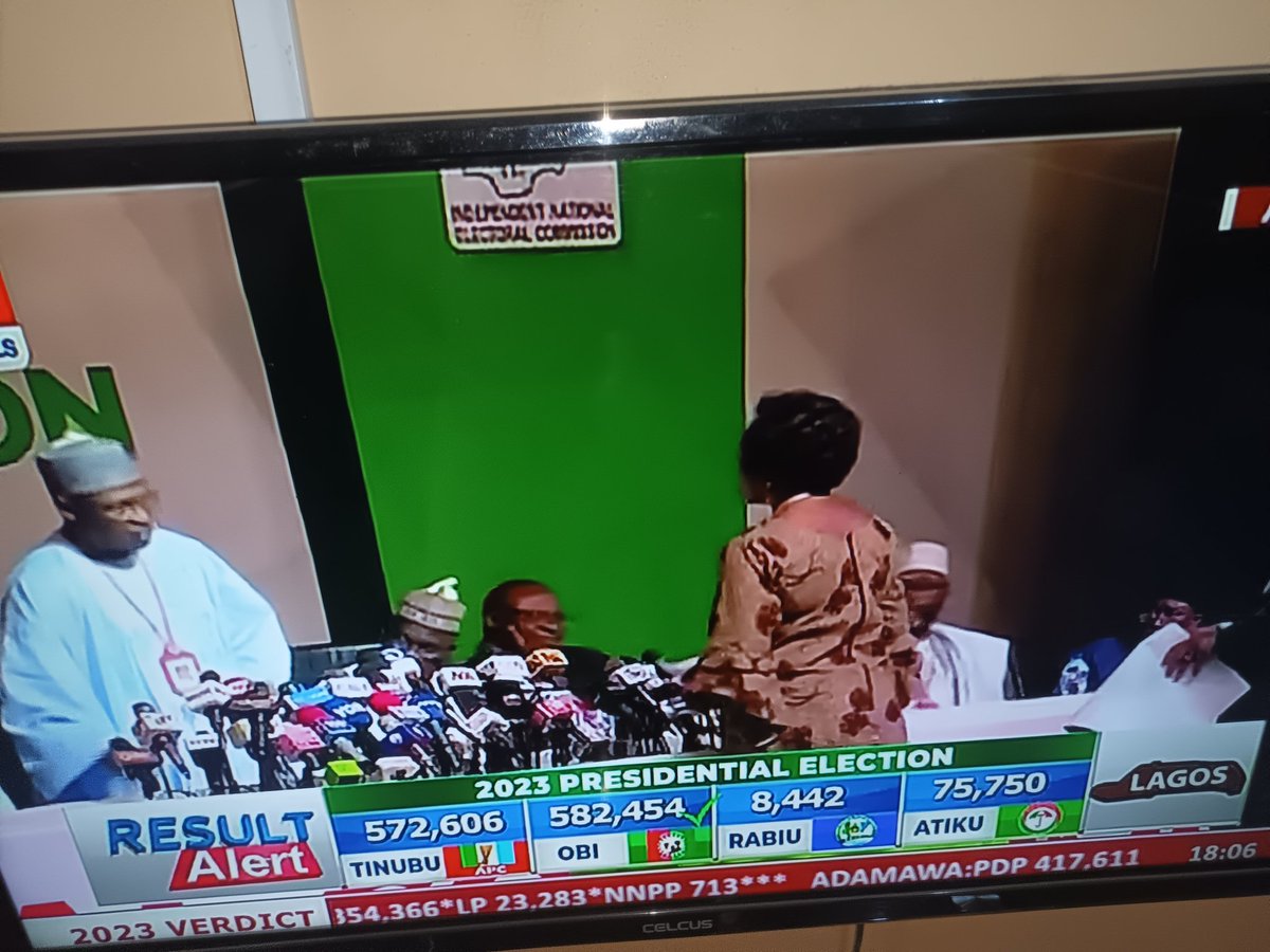 OkunolaKayode2's tweet photo. Lagos are all obidient.... Though, this is not our result, but beating Tinubu to Lagos state is a very great accomplishment. We all did it, team obedient. #ObiWon
#ObiIsWinningEverywhere

Obi 582,454
Tinubu 572,606
Atiku 75,750 https://t.co/5jph2W4vhI