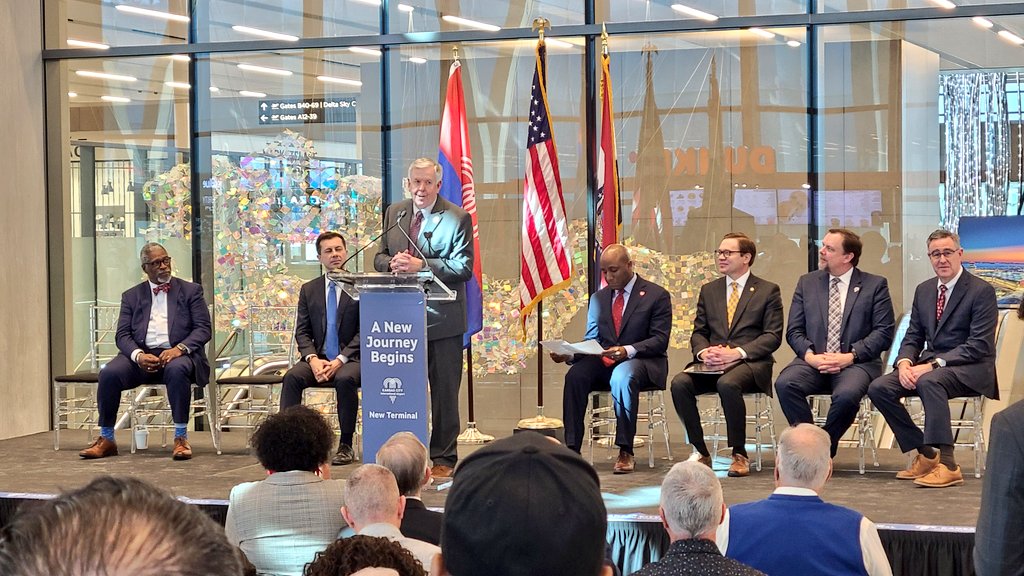 It was a historic morning for the Northland cut the ribbon on the new Kansas City International Airport. Thank you to all the workers who built the new terminal and congratulations to all the stakeholders who saw it through.