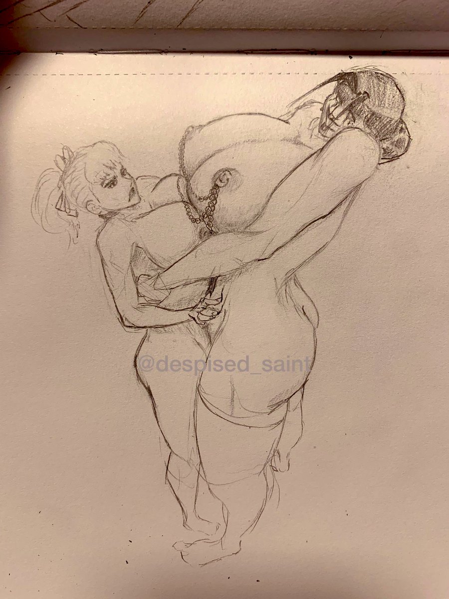 Sewer_Saint's tweet photo. Characters:
Veronique 
Taka

Piece is called:
Vero tries to drown Taka, who puts up a more than formidable defence.

Comics will drop soon

#Art #originalcharacter #nsfwtw #NSFW #comic #comics #sketches #Sketching #digitalart #Ass #ELDENRING #painting #drawing #pencilart #fantasy https://t.co/FGvTXSKZ8u
