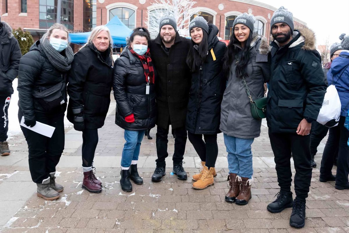 Our Outreach team took part in the #ColdestNightOfTheYear. They completed the 5km walk and raised over $2700 for <a href="/RegenBrampton/">Regen Brampton</a>. The walk aims to raise awareness about those experiencing homelessness and poverty. #cnoy23 #MentalHealth
