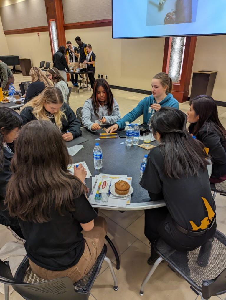 WichitaSEHS's tweet image. Last week our girls of SE and 100+ across the district were invited to WSU Introduce a Girl to Engineering Day! Southeast represented 21 girls on this trip and a barrier to break for the industry 🫶🏼 #WPSProud #SEProud