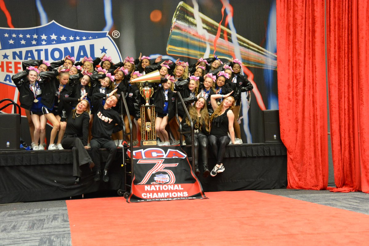 CA_Sassycats's tweet photo. Level 4 Senior NCA National Champions and level 4 high point winners! 💖💖 #fromtheheart https://t.co/VR5zQwVcQm