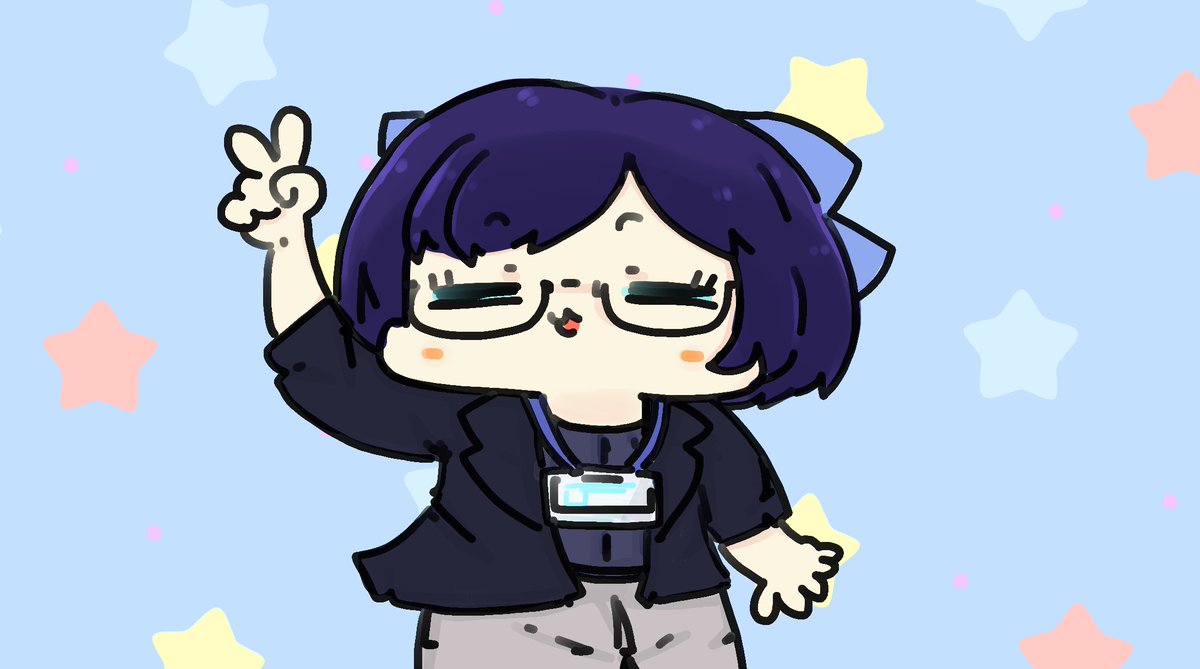 「お誕生日おめでとうございます～('◇')ゞ #絵ーちゃん 」|furoguのイラスト