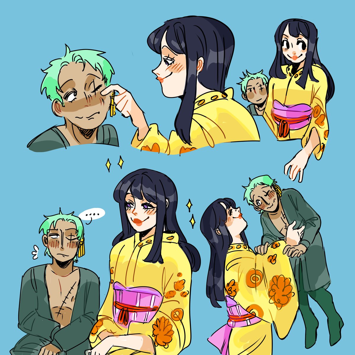 dailyrebranded's tweet photo. Oughhh I’m so normal about them

#ONEPIECE #zokiku https://t.co/aoHN3yXxVV