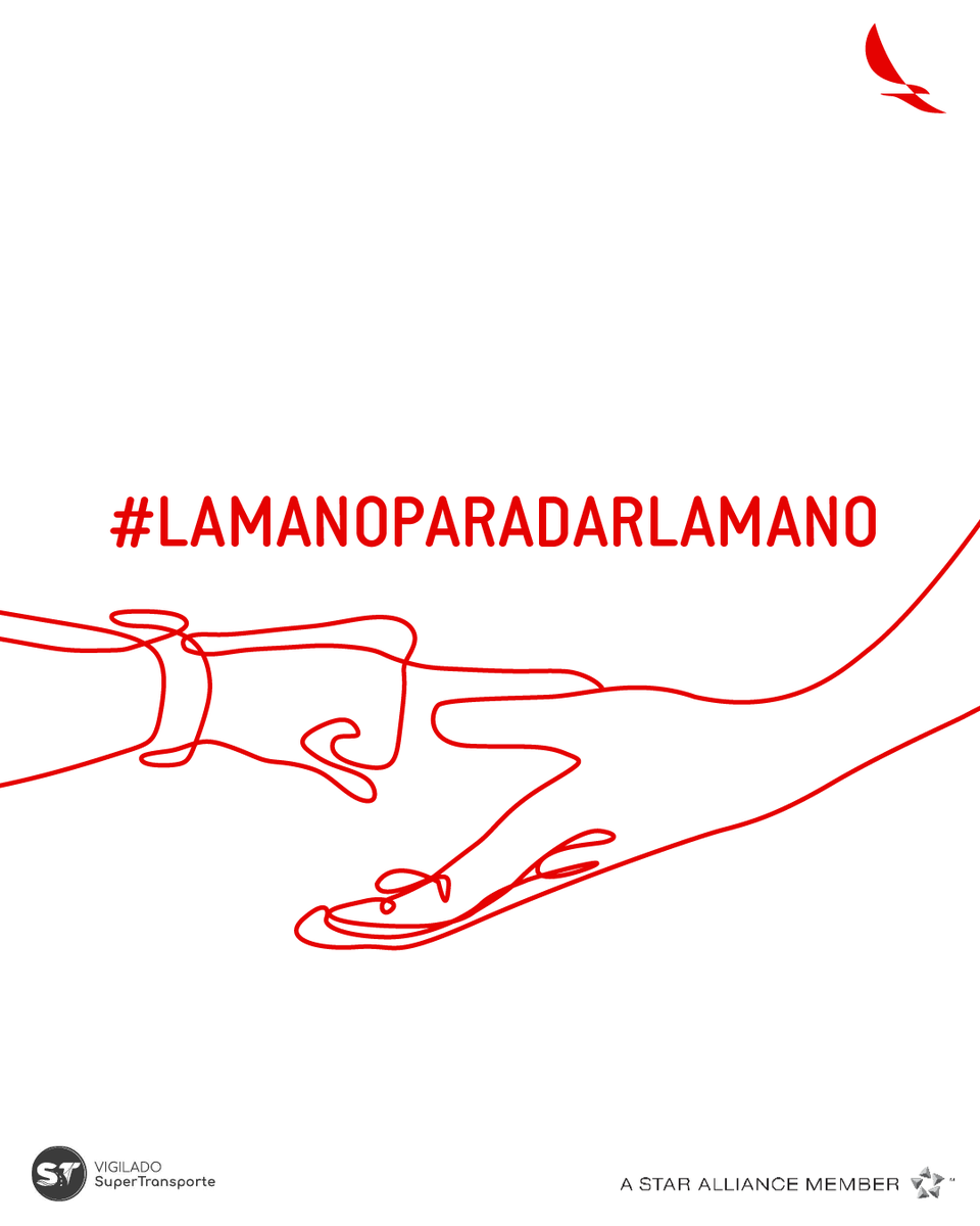 avianca's tweet image. Que nuestras manos sean para ayudar: ¡no agresiones! Somos 12.000 empleados que trabajamos por la seguridad y el respeto mutuo en todos nuestros vuelos. ✈️🌎 Respeto y tolerancia.

#LaManoParaDarLaMano. 🤜🫱