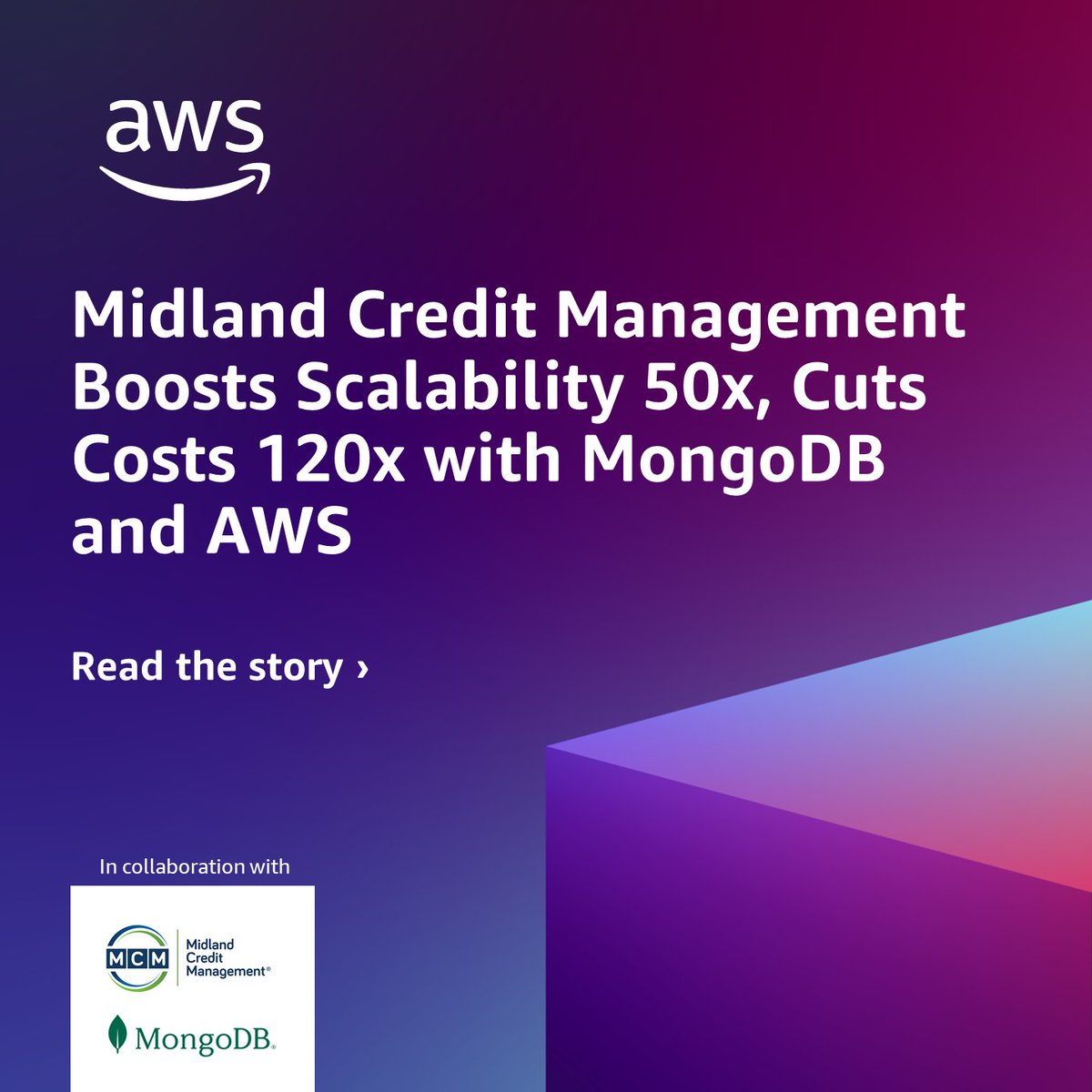 AWS_Partners's tweet image. Discover how specialty finance company Midland Credit Management worked with @MongoDB to migrate from a legacy system to a distributed, hybrid, serverless architecture capable of supporting several omnichannel use cases. ☁️🤝 go.aws/3ZjTFSc