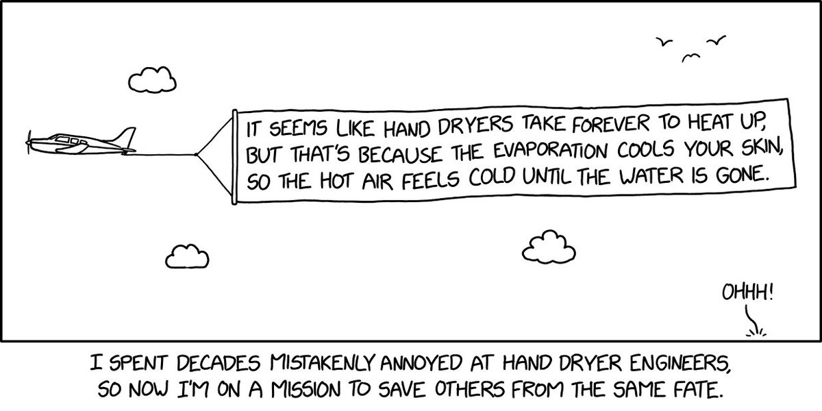 Hand Dryers xkcd.com/2743