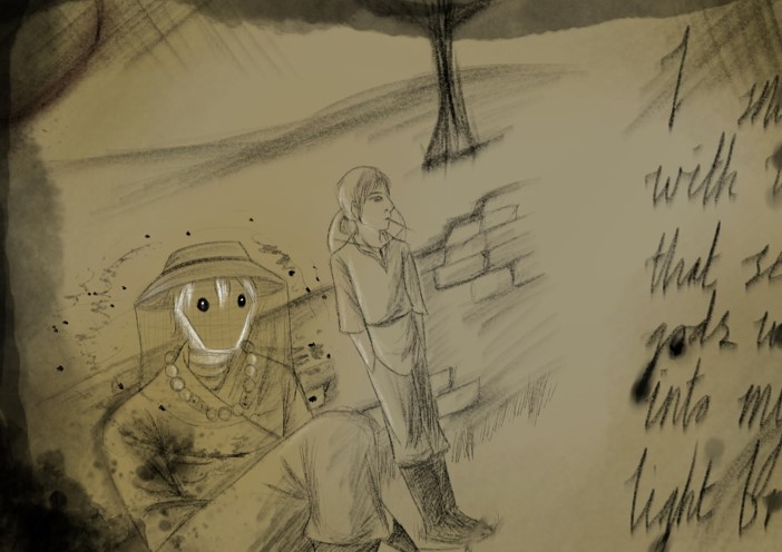 Skaldstavern's tweet photo. February's short story is up on my website! I'd like to introduce everyone to the God of Honey and Flowers. https://t.co/DHSIK6ATdR