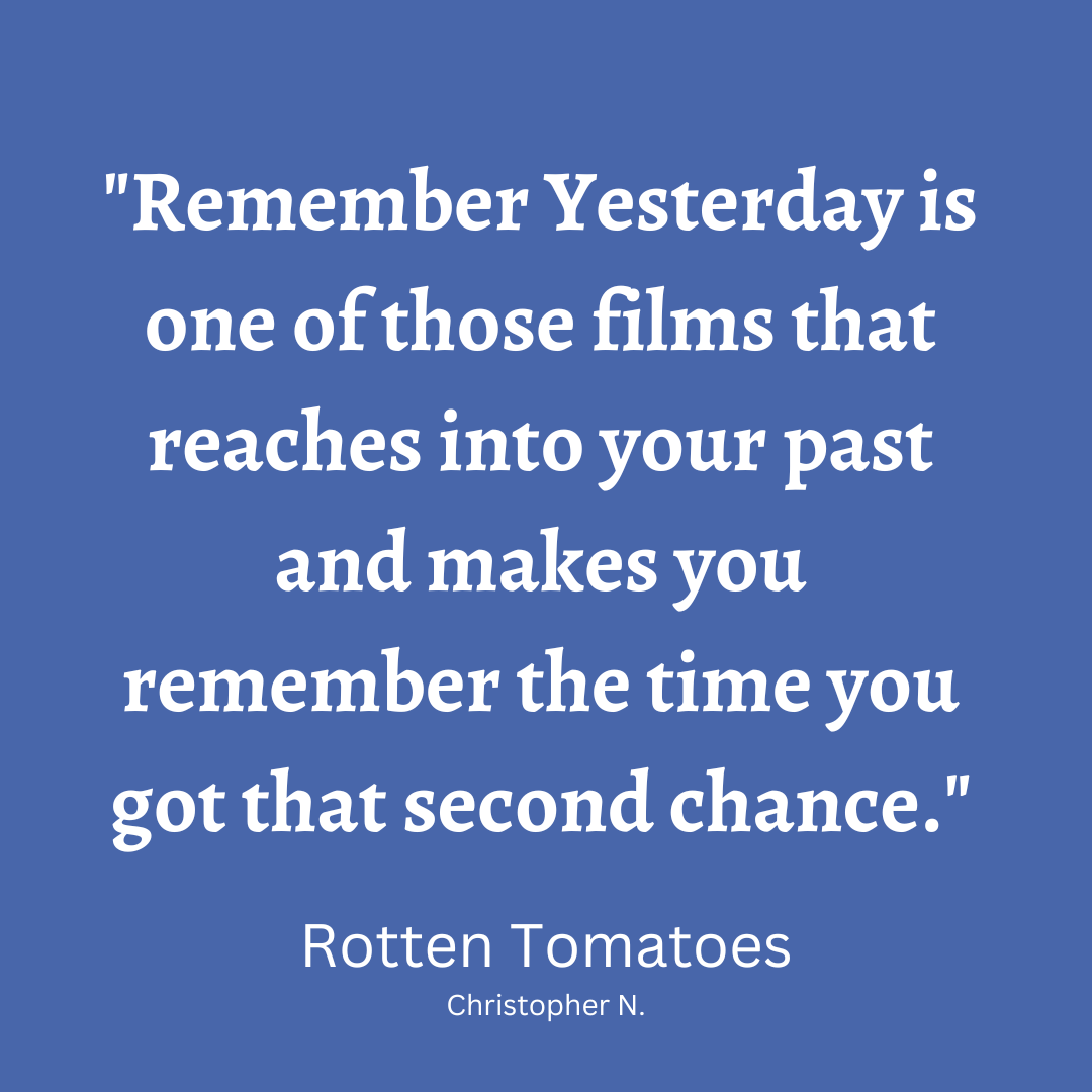 remembermovienc's tweet photo. Just a taste of some of the lovely reviews we’ve received on @RottenTomatoes.🙌🏼

Thank you to everyone who’s watched and taken the time to write about us!

Want to help us out by writing your own review? Write one here: https://t.co/iFpym4ZdVJ

#rememberyesterdaymovie #indiefilm https://t.co/rdqv5VaNq0