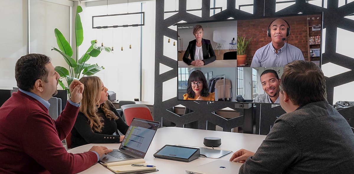 What to do when all of your #MeetingSpaces are booked, and you need to call up your teammates for an impromptu brainstorm session? Ad-hoc Space.
Ready when you are, to transition conversations into meetings, #Seamlessly. 

Learn more about Ad-Hoc Spaces: hubs.li/Q01DwKSn0