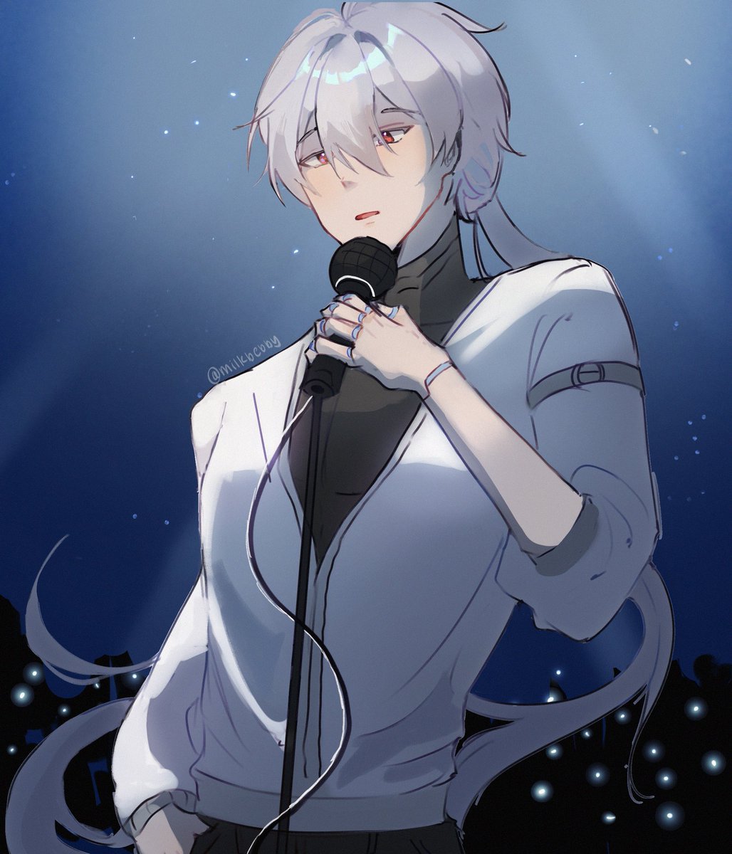 milkbebby's tweet photo. zen onstage #mysticmessenger #zenhyun https://t.co/gtcLrSz6B5
