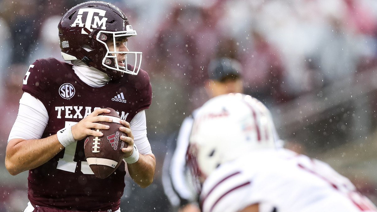 kloveaggs's tweet photo. Just thinking on next season….

Connor Weigman could light the SEC up next year and most people outside of Texas A&amp;M are oblivious.

The talent around him and his ability to get the ball to his playmakers is the perfect mixture for an explosion 💥. 

Respect is earned! 💪🏻 Gig’em https://t.co/kI1PGYhzXi