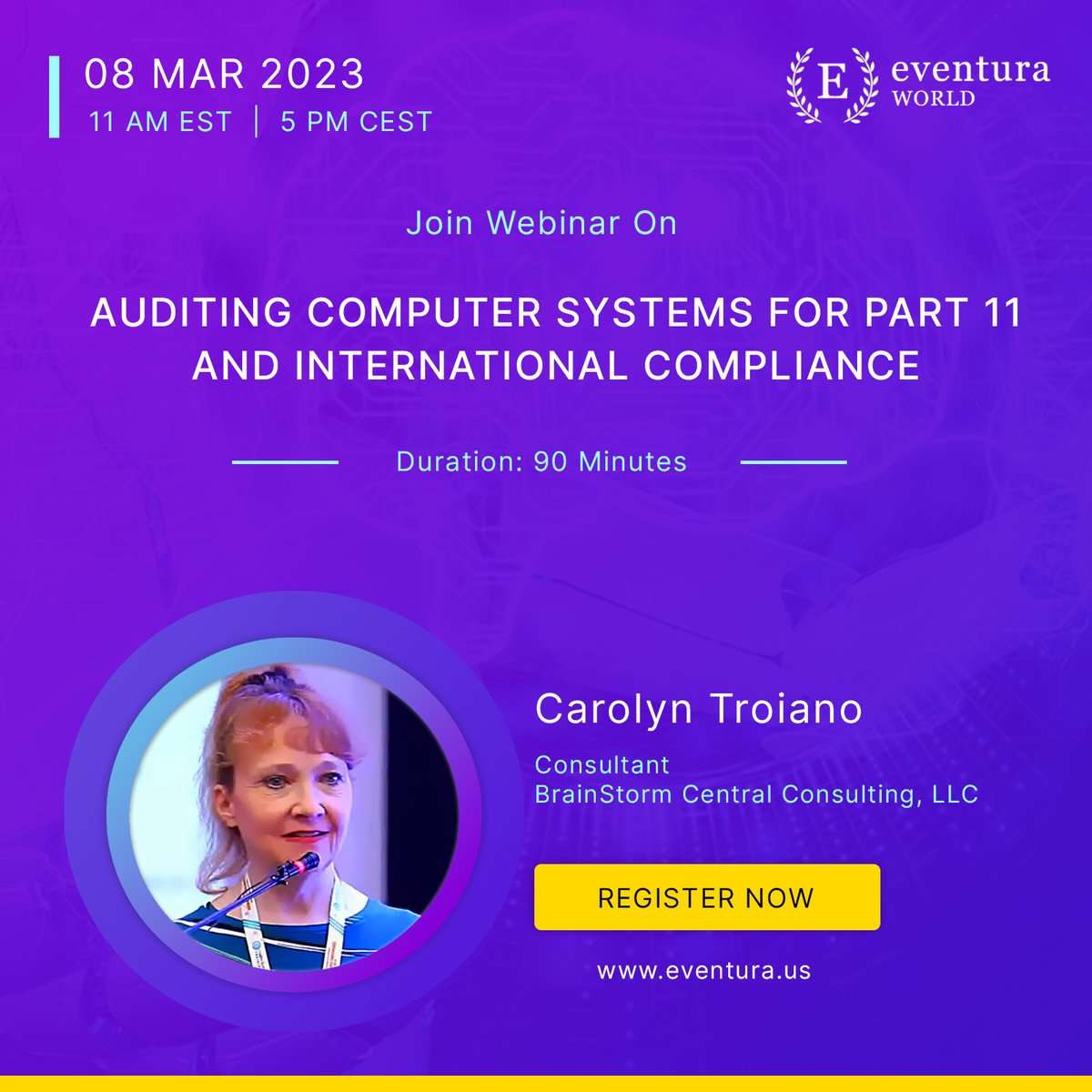 CompliancTrain's tweet image. Get the key aspects of #21cfrpart11 validation and maintaining covered. Join the webinar by best in the industry Carolyn Troiano and prepare your team to meet both #fda and International compliance requirements.
lnkd.in/gekQ7zem
#webinar #gdpr #compliancetrainings