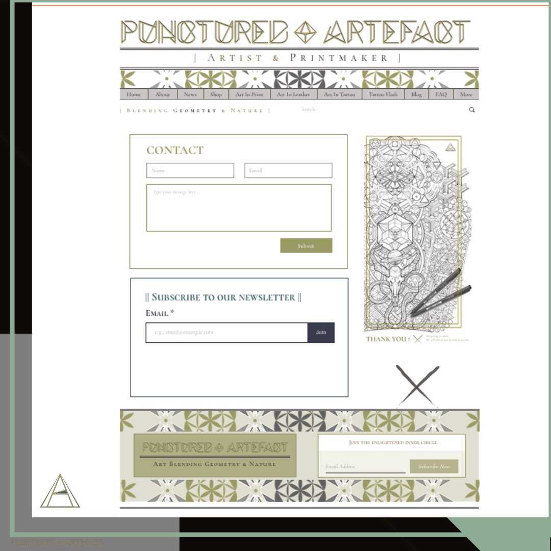 PuncturedArt's tweet photo. If you are in the 'Enlightened Inner Circle’
You will receive studio news, early access to print releases &amp; store promotional codes.
I will send these out once in a blue moon !

Subscribe Here
https://t.co/0cLXElLKZB https://t.co/eFyjft1liM