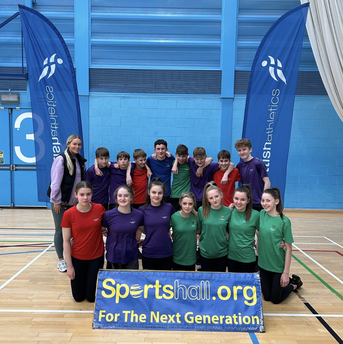Well done to our S2 pupils who represented Bucksburn Academy at the Grampian Regional Secondary Sportshall Athletics event today. Second place finish - great job! 🥈🏃🏽👏🏼