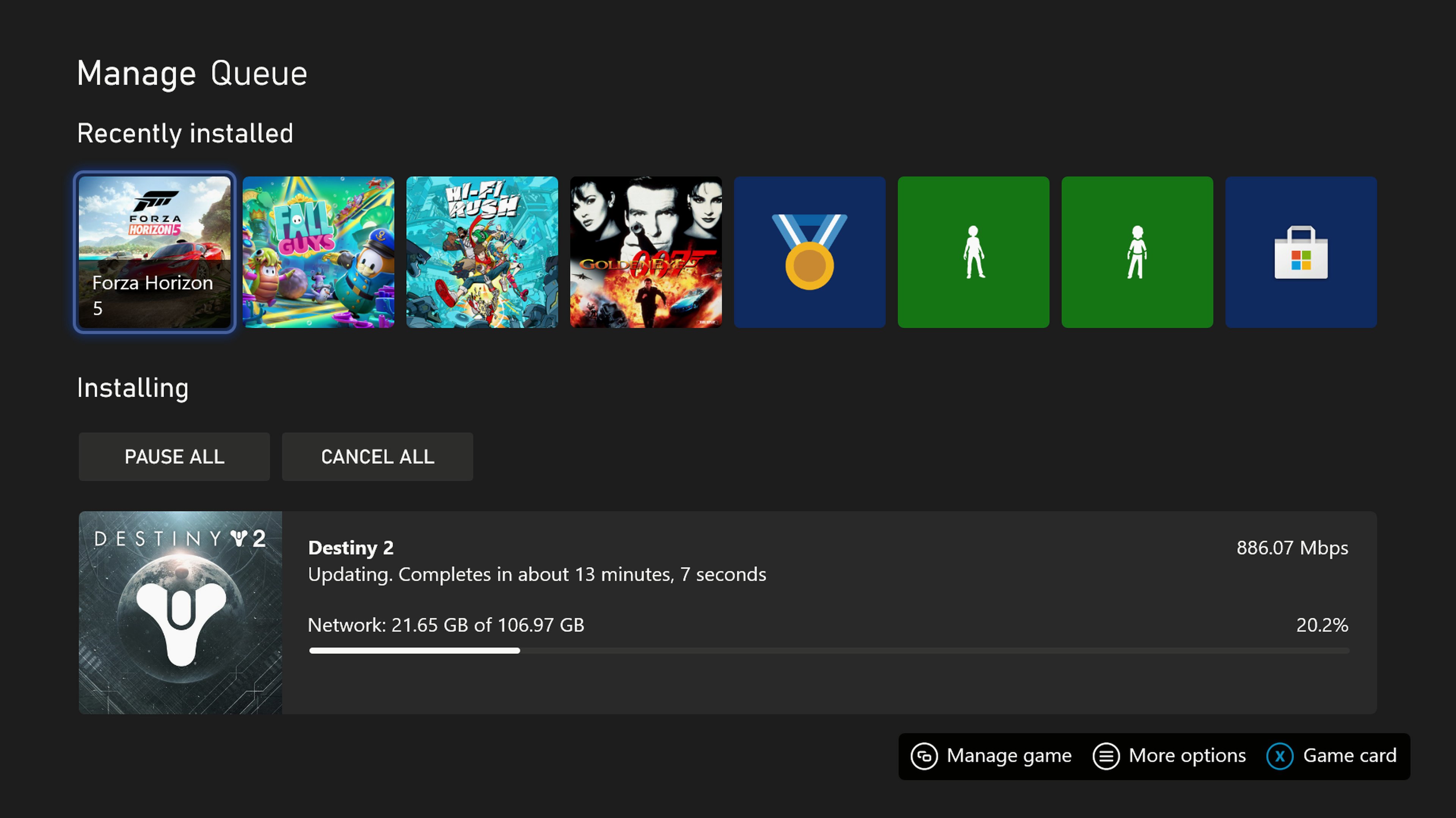 Tom Warren on X: &ldquo;Destiny 2: Lightfall preload is 107GB on Xbox 