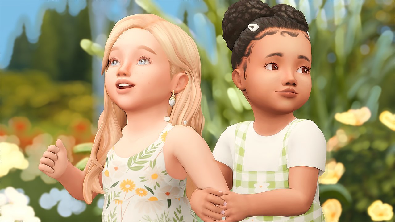 Plumbie 🌷 on Twitter "I Found The Cutest CC For Your Toddlers 🥺 // The Sims 4 Custom Content