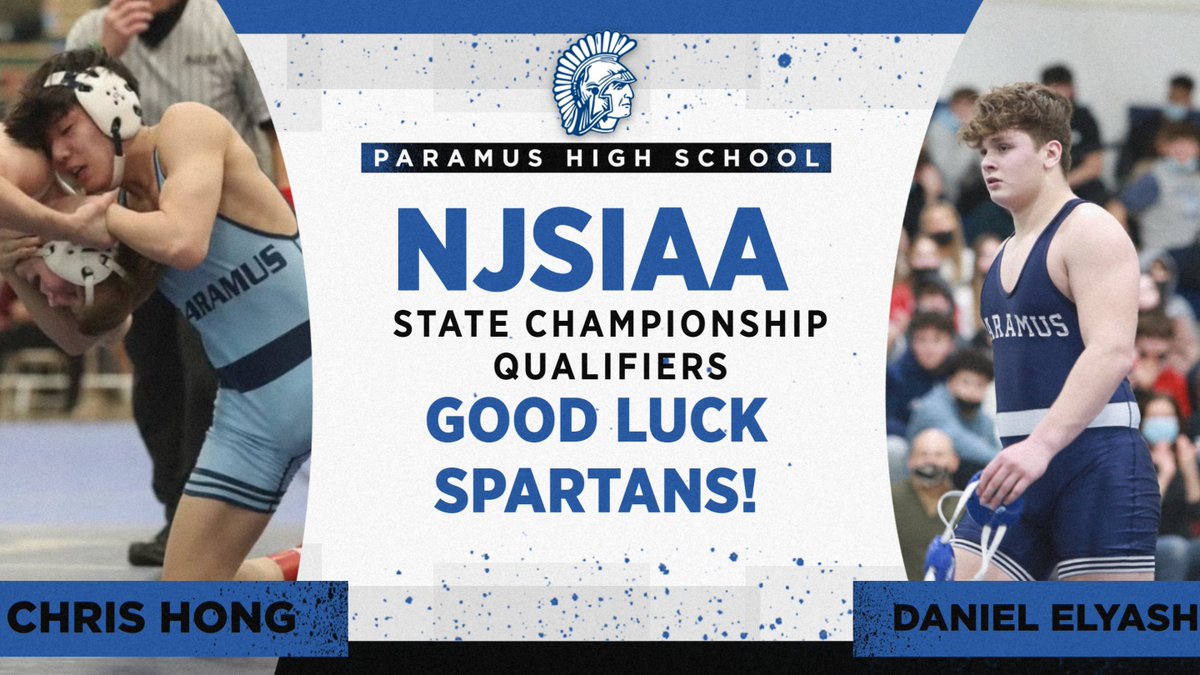 Spartan_AD's tweet photo. Congratulations and good luck to  the Paramus  Spartan Boys Wrestlers who qualified for the State Tournament in Atlantic City! #ParamusPride #SpartanPride

@PTownThrowDown1 @NJParamusHS @NJParamusHS @ParamusHSWrest1 @daniel__elyash @chrishong26 https://t.co/QJC7GW75cB