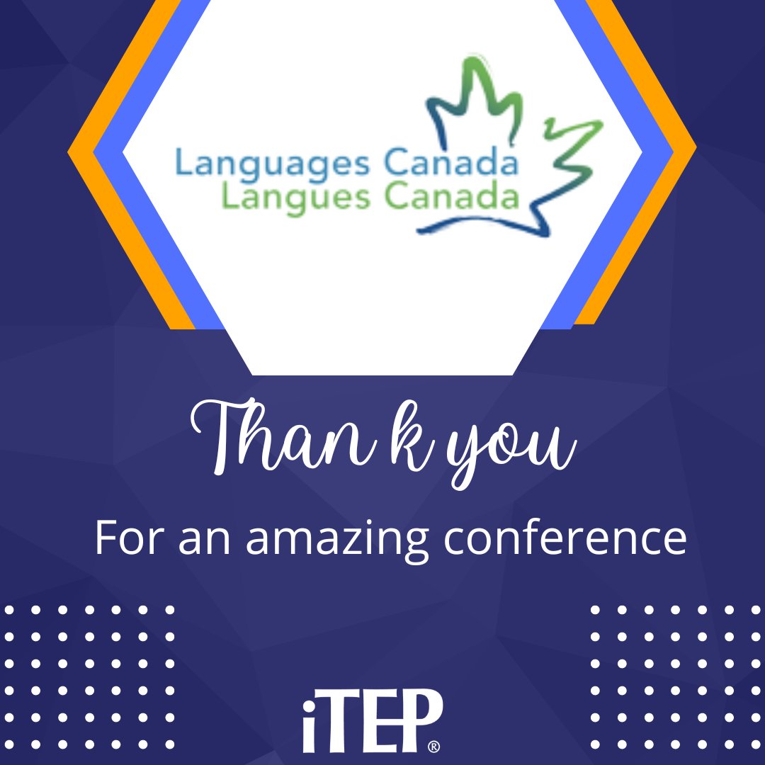 iTEP_exam's tweet photo. iTEP had a great conference at Languages Canada 2023! Thank you, @LangCanada for a fantastic conference!
#itep #itepexam #english #englishtesting #languagescanada #esl #admissions #lintled #canada https://t.co/8daaKnbY5O