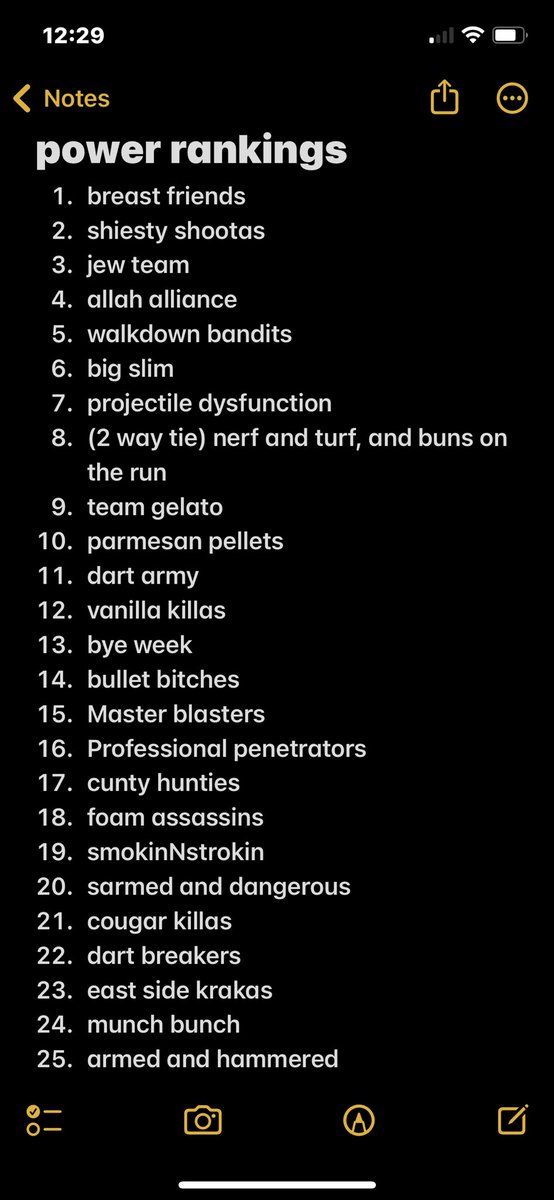 shsnerf23's tweet photo. updated power rankings https://t.co/sVPBGDocpl