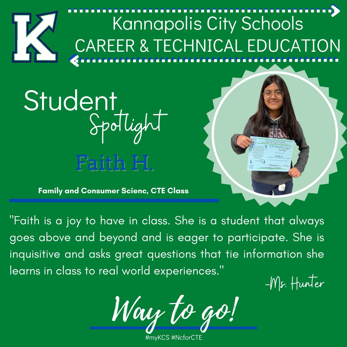 Kannapolis City Schools CTE tweet media